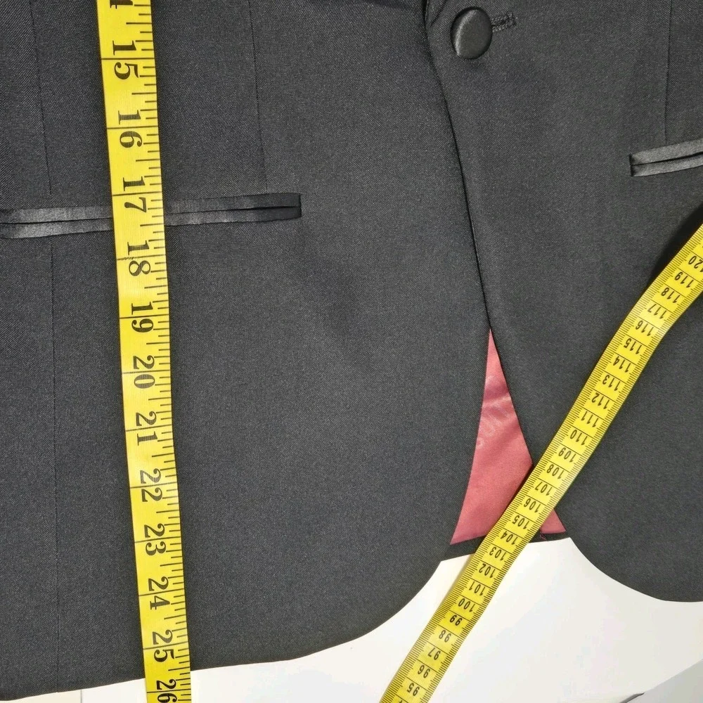 Opposuits Boys Jet Set‎ Black Tuxedo Jacket Size 16 Party Holiday Blazer